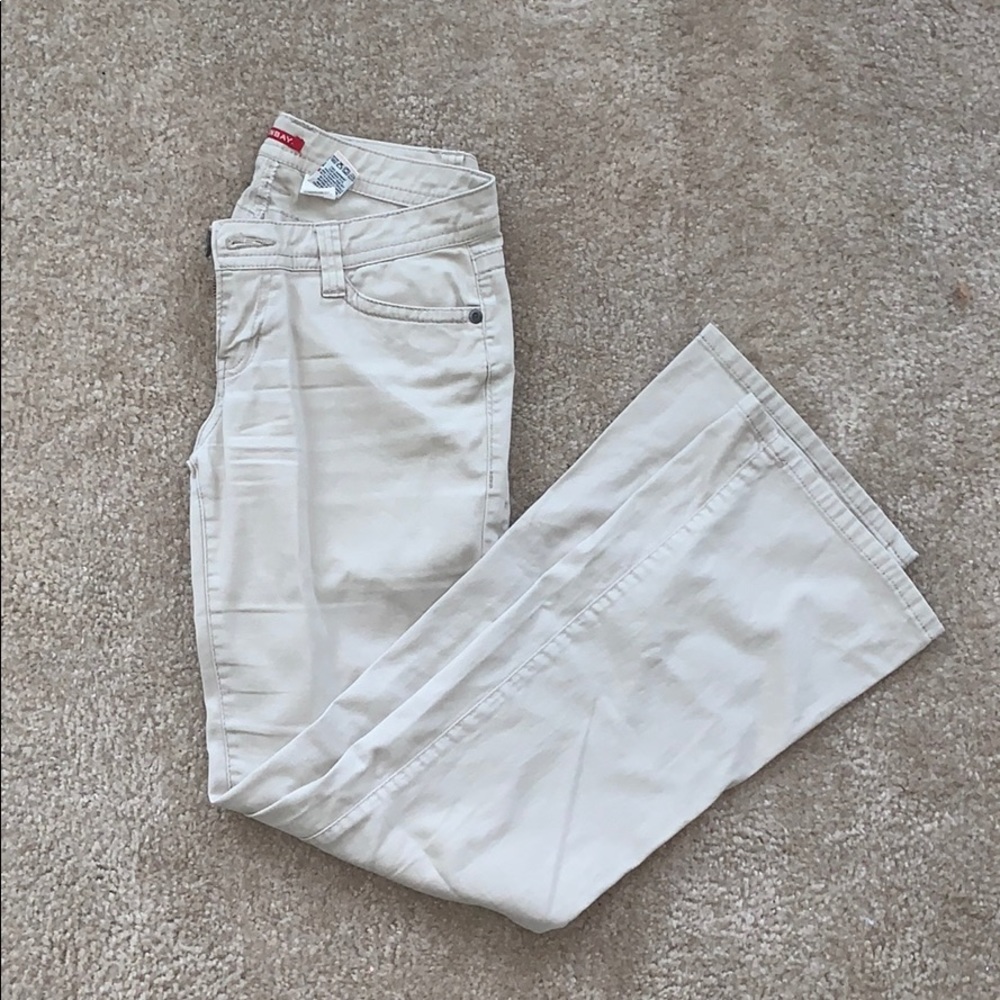 Flare Kakhi Jeans